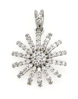 Charm Gioielleria Dossena  Donna in Oro bianco Zircone CHOR-188-253